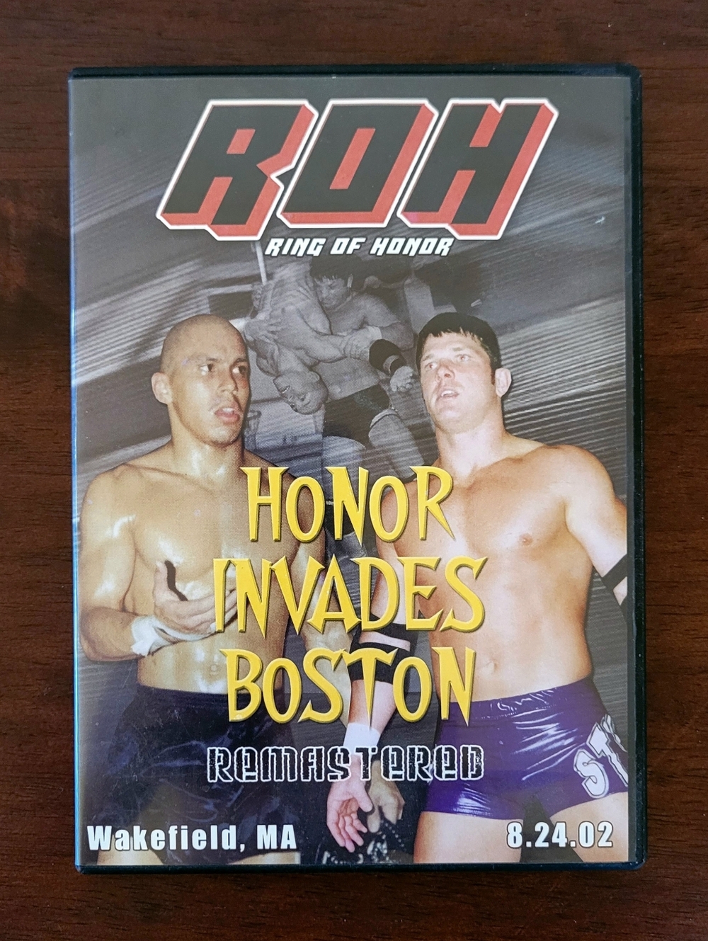 Ring Of Honor DVD Honor Invades Boston 2002 Wakefield, Ma. EUC
